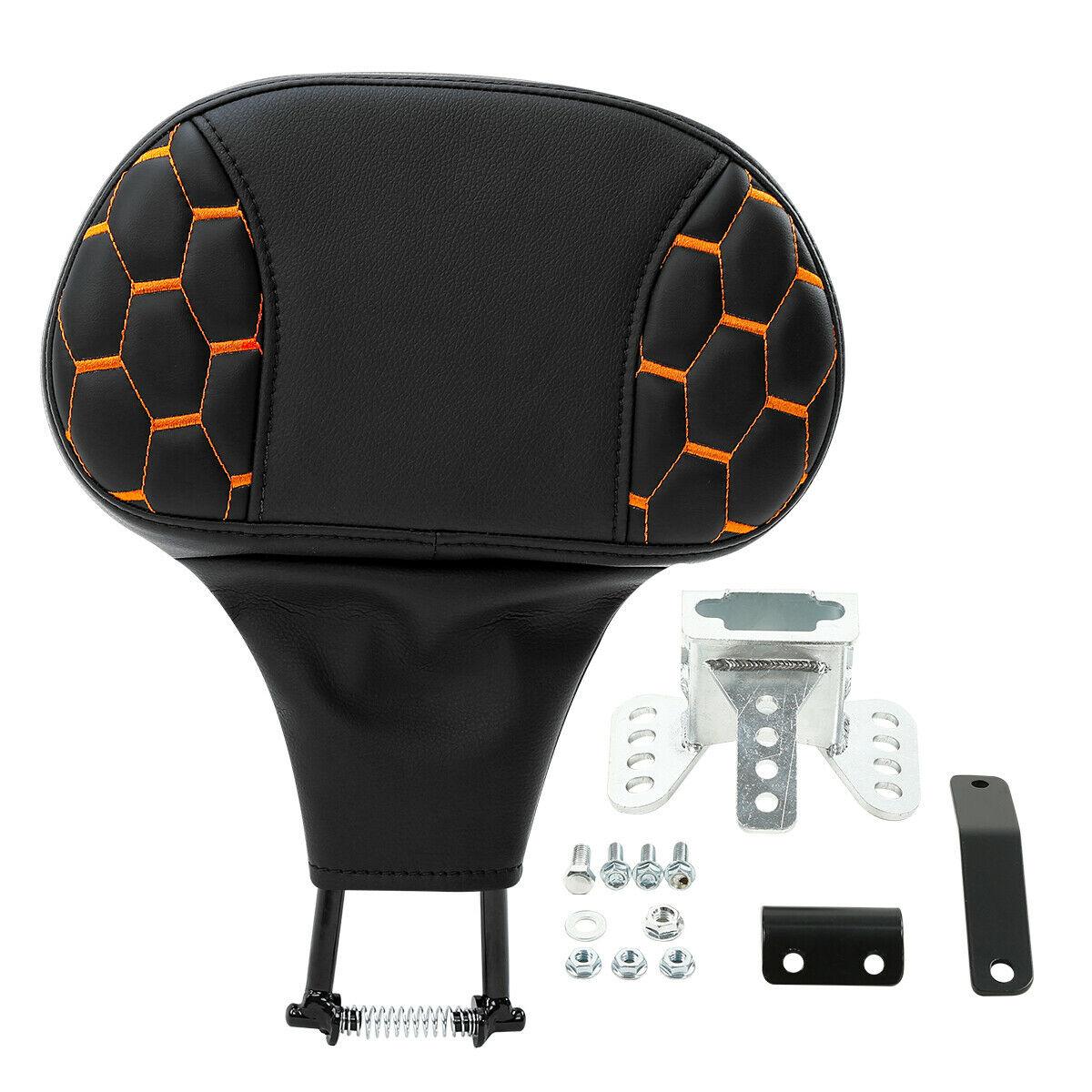 Driver Rider Backrest Pad Fit For Harley Touring Electra Street Glide Road King - Moto Life Products