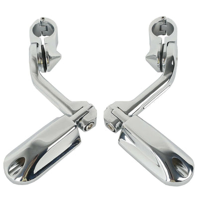 Highway Foot Pegs Rest Fit For Harley 1-1/4" Touring Electra Road Street Glide - Moto Life Products