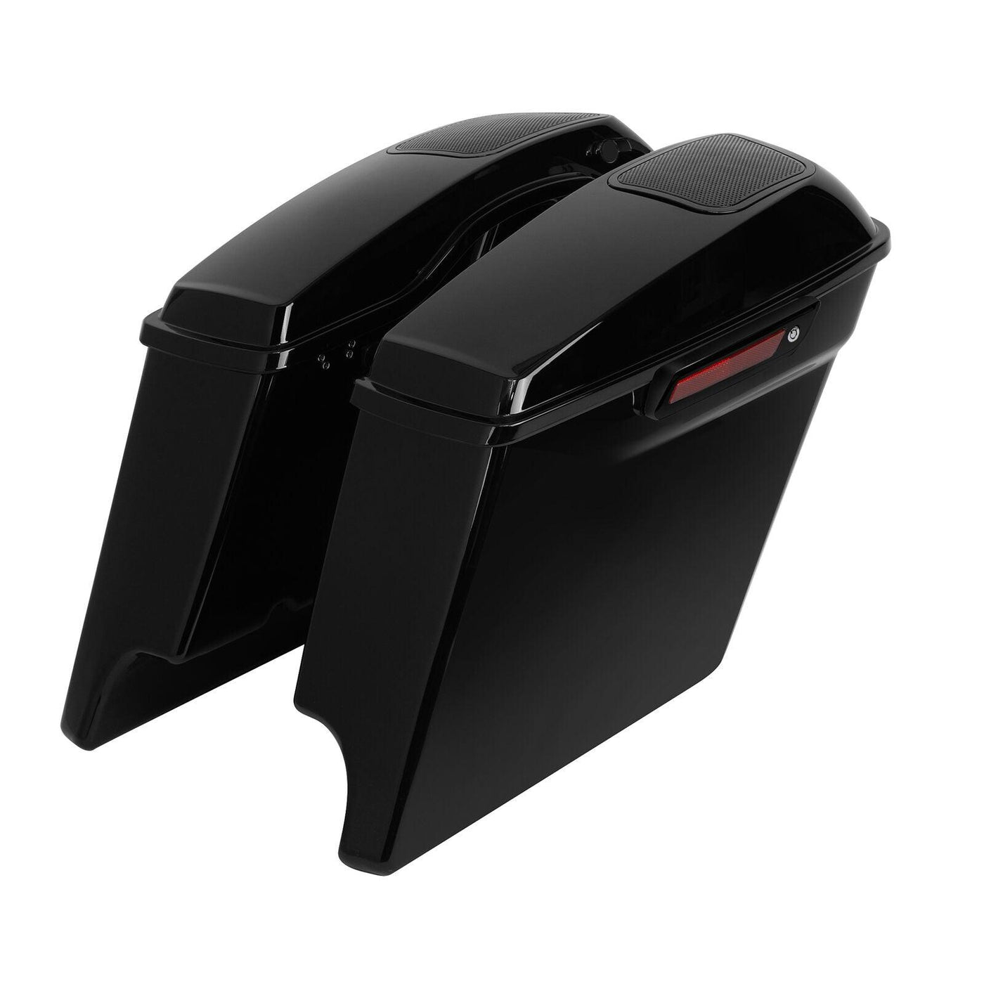 5" Stretched Saddlebags 6" x 9"Speaker Cutout Fit For Harley Street Glide 93-13 - Moto Life Products