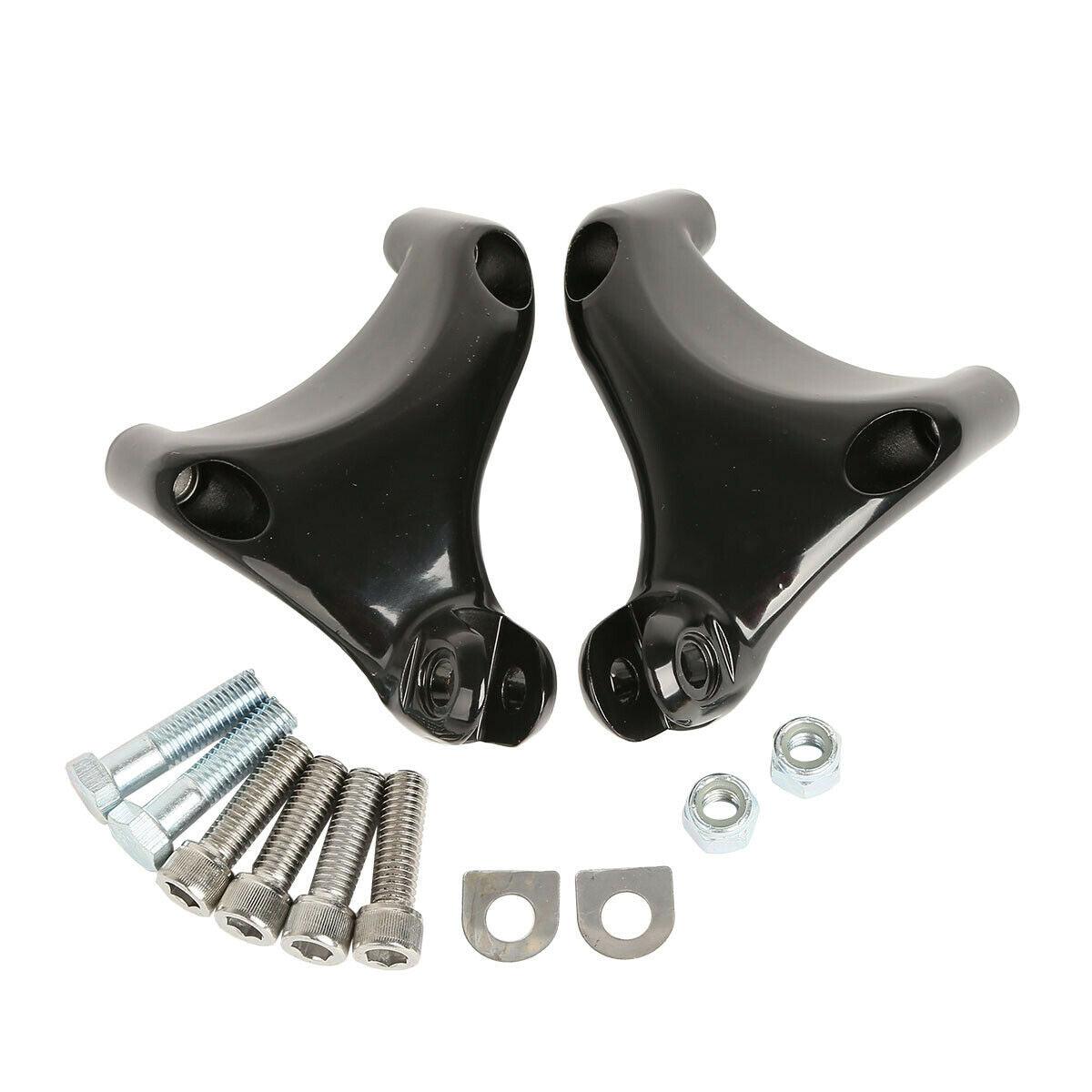 Passenger Rear Footpegs Foot Pegs Mount Fit For Harley SportsterXL883 1200 04-13 - Moto Life Products