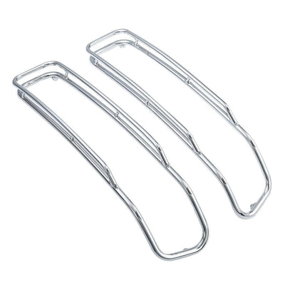 Chrome Saddlebags Lid Top Rail Guards Fit For Harley Electra Road Glide 14-22 18 - Moto Life Products