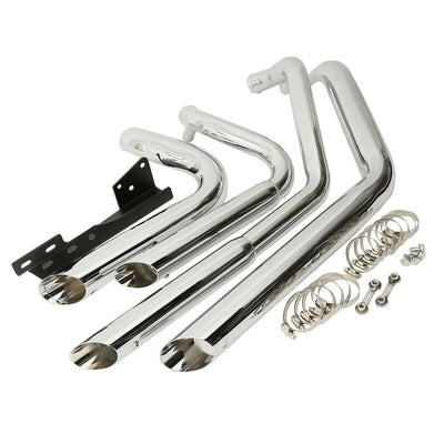 Staggered Shortshot Exhaust Pipes Fit For Harley Sportster XL 883 XL1200 04-13 - Moto Life Products