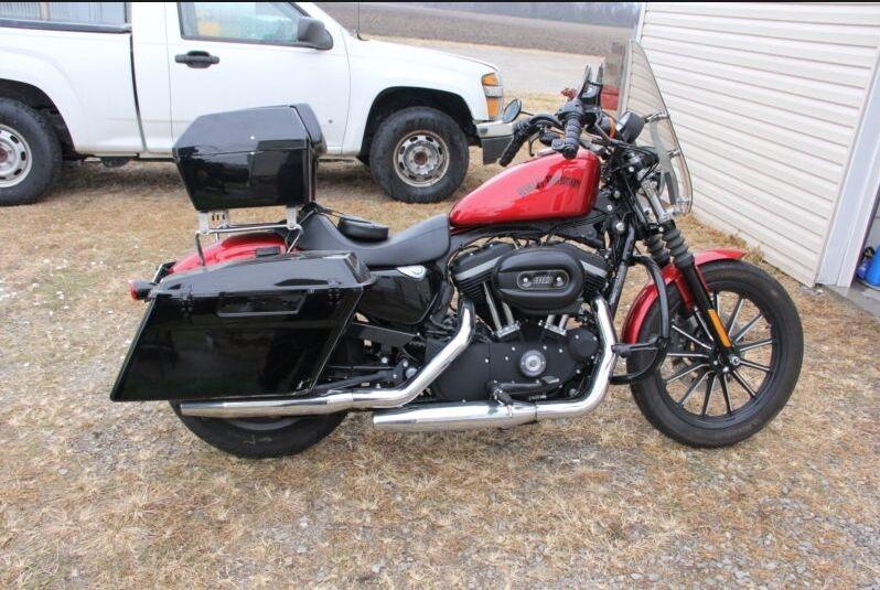 Sportster 1200 Hard Bags Set Hard Saddlebag Craftride Delaware 33L
