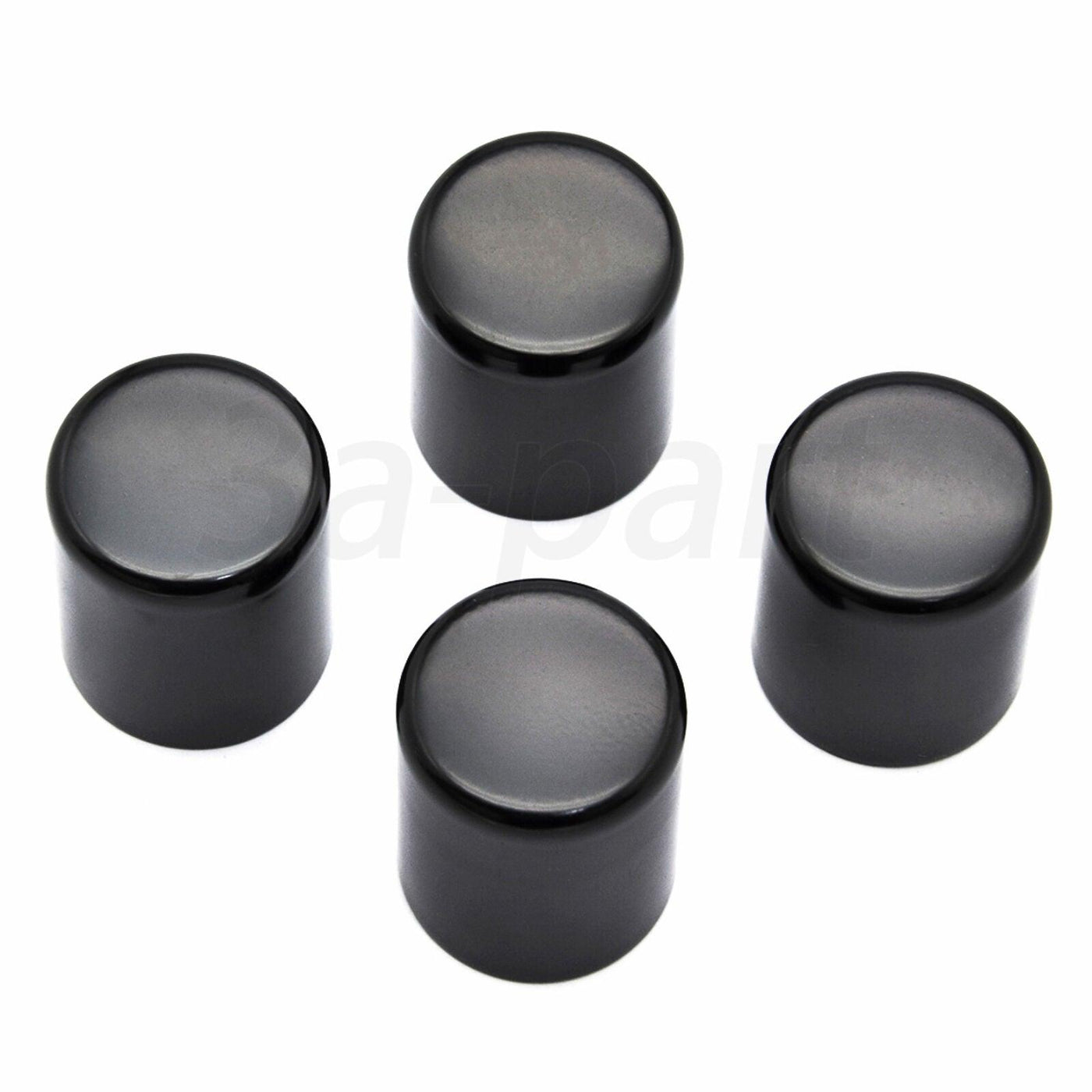 4PCS Black Docking Hardware Point Covers Fit for Harley Touring Softail 1996-21 - Moto Life Products