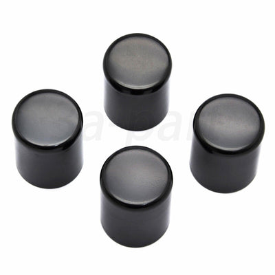 4PCS Black Docking Hardware Point Covers Fit for Harley Touring Softail 1996-21 - Moto Life Products