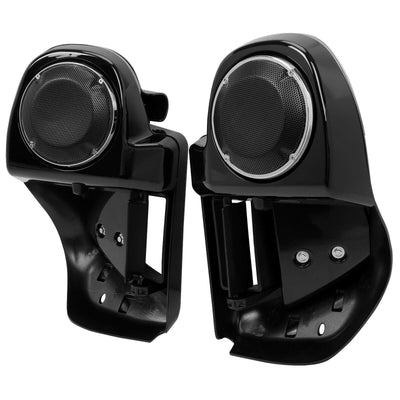 Fit For Harley Touring Road King 14-21 Lower Vented Fairing 6.5" Speaker Box Pod - Moto Life Products