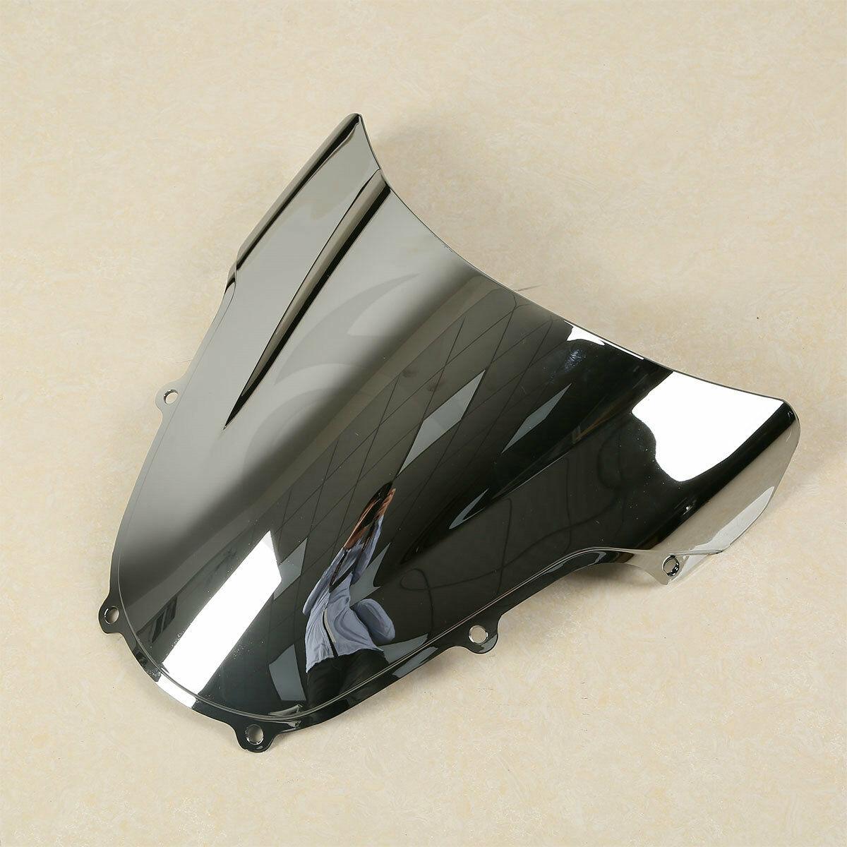 Chrome Windshield Windscreen Fit For SUZUKI GSXR 600 750 01-03 GSXR1000 01-02 - Moto Life Products