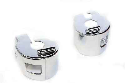 Chrome Switch Housing Cover For 1999-2008 Kawasaki Vulcan 1500 1600 All Models - Moto Life Products