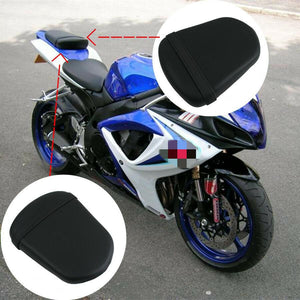 Black Rear Pillion Passenger Seat Fit For SUZUKI GSXR600/750 GSX-R 600 750 06-07 - Moto Life Products