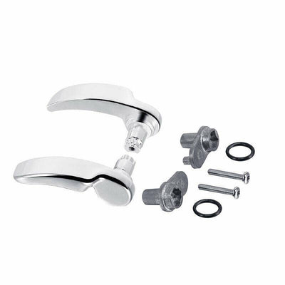 Zinc Allloy Chrome Saddlebag Lid Lifter Fit For Harley Road King Glide 14-20 - Moto Life Products