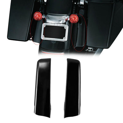 Fender Saddlebag Filler Panels Solid Strips Fit For Harley Touring Models 14-22 - Moto Life Products