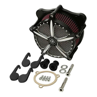 Speed 5 Air Cleaner Filter Accessories Fit For Harley Road Electra Glide 08-16 - Moto Life Products