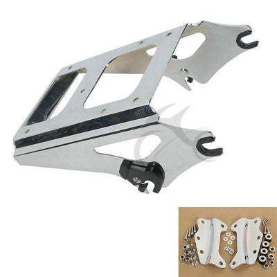 Detachable Tour Pack Mount Rack w/ Docking Hardware Kit For Harley Touring 09-13 - Moto Life Products
