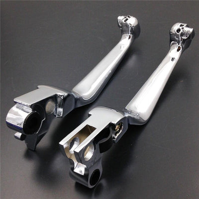 Brake Clutch Lever Fit For Harley Davidson Xl Sportster 883 1200 Softail Chromed - Moto Life Products