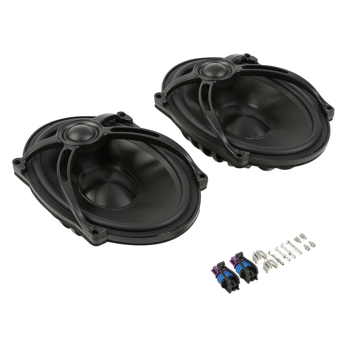 5"x7" Saddlebag Lid Speaker Fit For Harley Electra Street Glide Road King 94-21 - Moto Life Products