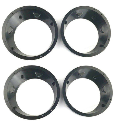 4 pcs Harley Davidson 6.5" Speaker Adapter Rings 1996-13 Touring Glide FAIRINGS - Moto Life Products