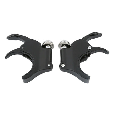 4PCS 49mm Windscreen Windshield Clamps Black For Harley Dyna models 2006-later - Moto Life Products