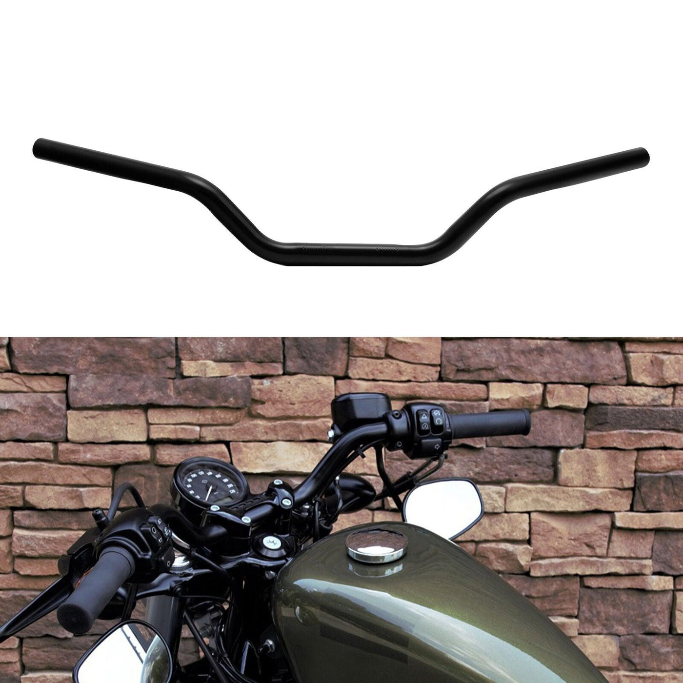 1" Drag Bar Handlebar Fit For Harley Sportster XL1200X Forty Eight 2016-2021 - Moto Life Products