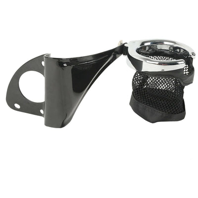 Rear Drink Cup Holder Passenger Fit For Harley Ultra Classic Electra Glide 14-22 - Moto Life Products