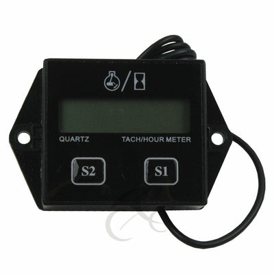 Digital Tach Hour Meter Tachometer Gauge Fit For 2 Stroke 4 stroke Dirt bike ATV - Moto Life Products