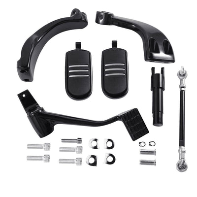 Mid Control Kit FootPeg Fit For 04-13 Harley Sportster XL Iron 883 XL883 TCMT US - Moto Life Products