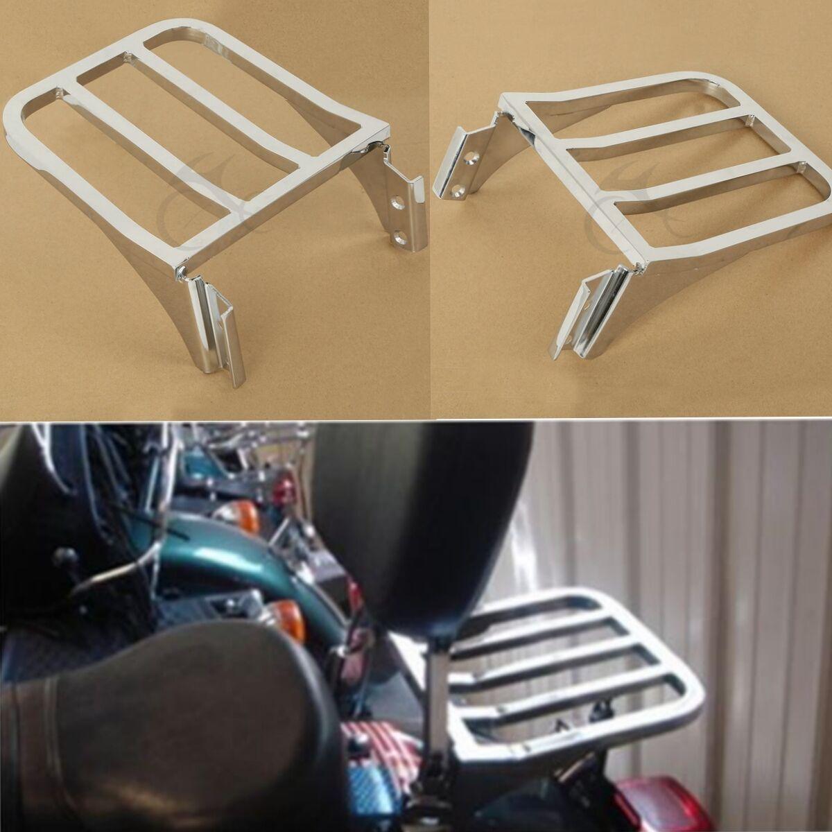 Moto Sissy Bar Backrest Luggage Rack For Harley Sportster 883 1200 XL 2004-Up - Moto Life Products