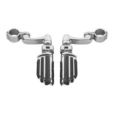 1-1/4" Highway Crash Bar Engine Guard/Foot Pegs Fit For Harley Touring Road King - Moto Life Products