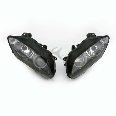 Headlight Lamp Assembly + Fairing Stay Bracket Fit For Yamaha YZFR1 YZF-R1 07-08 - Moto Life Products