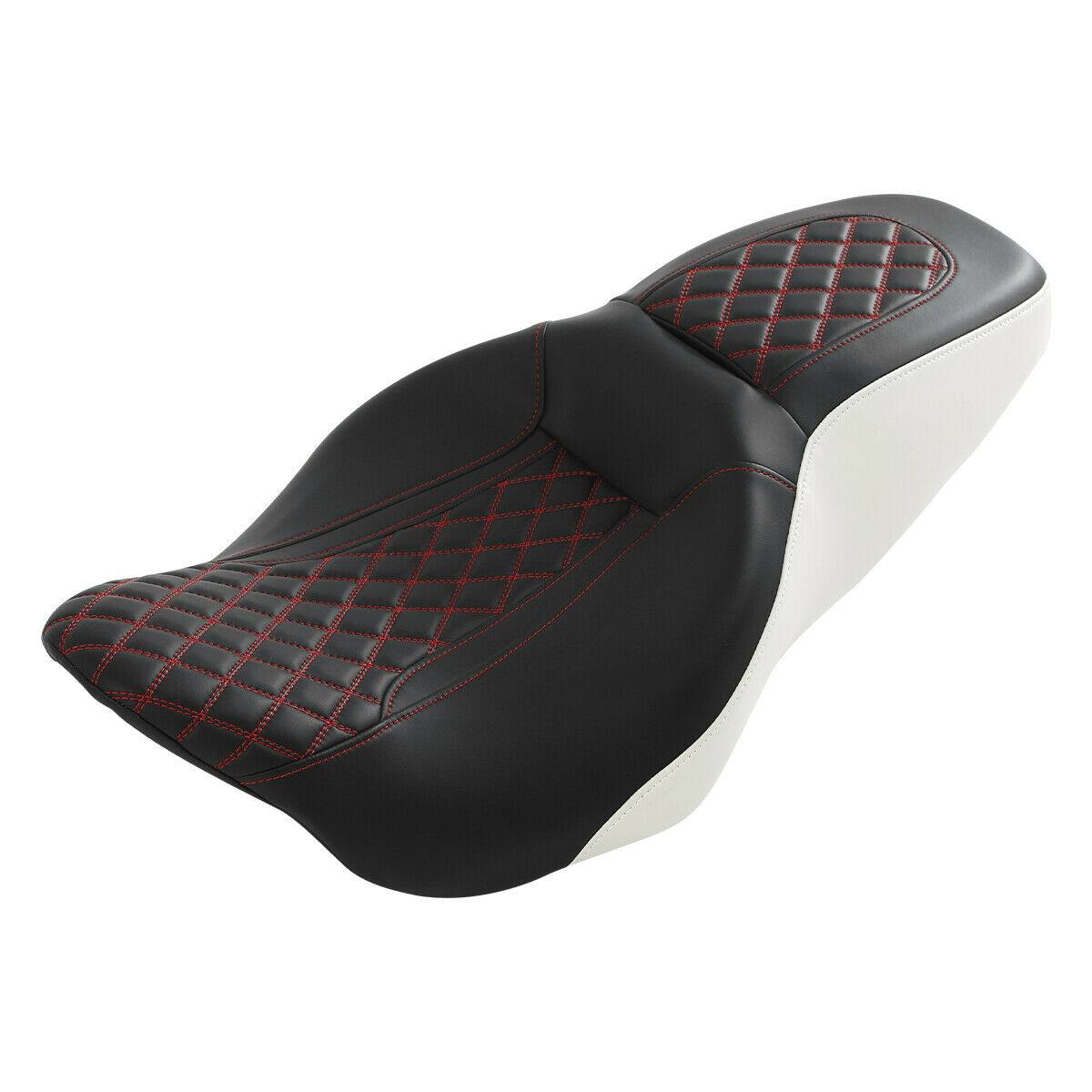 Rider Passenger Seat Fit For Harley Touring Street Tri Glide Road King 2009-2022 - Moto Life Products