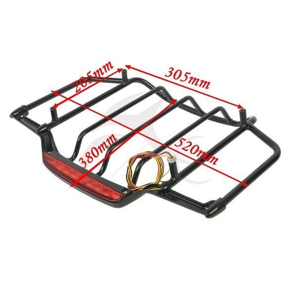 Air Wing Luggage Rack With LED Light – For Harley Davidson Tour Pak Trunk 1984-2021