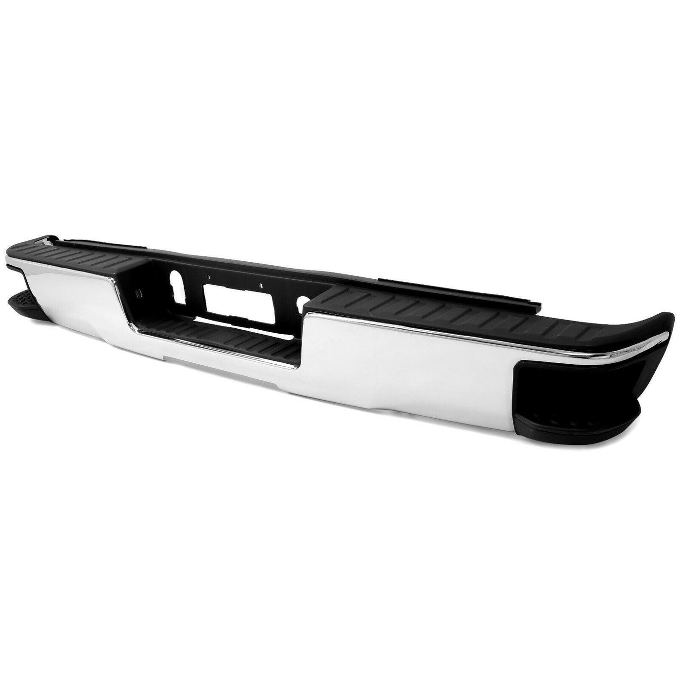 NEW Chrome Rear Bumper Assembly For 2014-2018 Chevy Silverado GMC Sierra 1500 - Moto Life Products