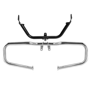 Chrome Chopped Engine Guard Bar Fairing Support Fit For Harley Road Glide 15-22 - Moto Life Products