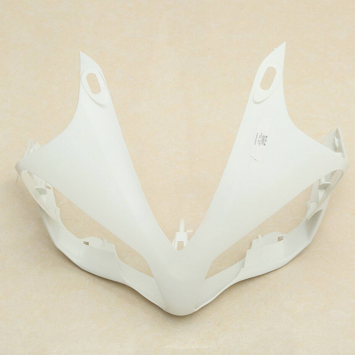Unpainted Upper Front Cowl Fairing Nose For Yamaha YZF R1 YZFR1 YZF-R1 2007-2008 - Moto Life Products