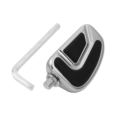 Chrome Airflow Shifter Foot Peg Fit For Harley Road Glide Softail Fat Boy Bob - Moto Life Products