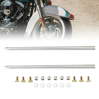 Front Fender Spear Trims For Harley Touring 82-13 Heritage Softail Classic 86-17 - Moto Life Products