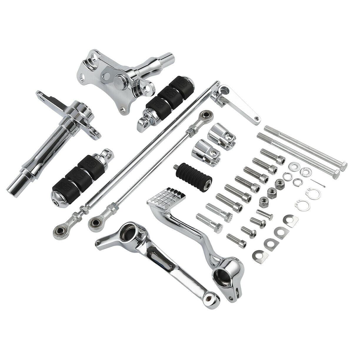 Forward Controls Pegs Levers Linkage Fit For Harley Sportster 1200 883 91-03 US - Moto Life Products