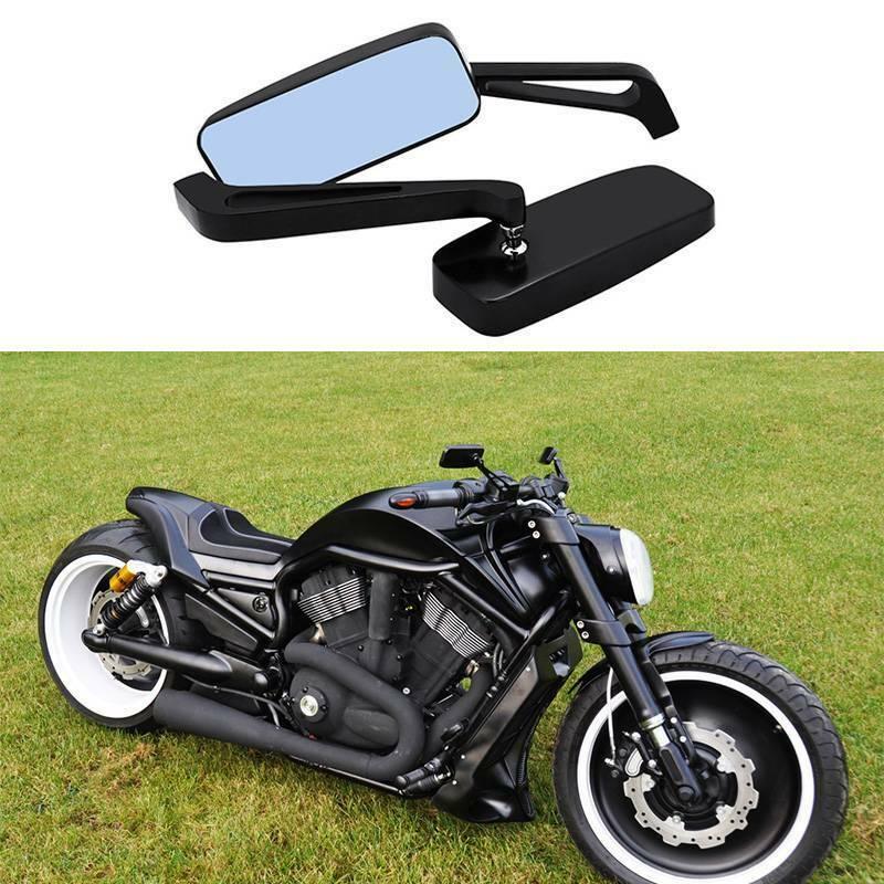 Black Motorcycle Side Mirrors For Harley Street Glide Special Road Electra Glide - Moto Life Products