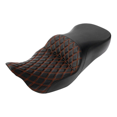 Driver Passenger 2 Up Seat Fit For Harley Touring Road Glide 2009-2022 2021 2020 - Moto Life Products