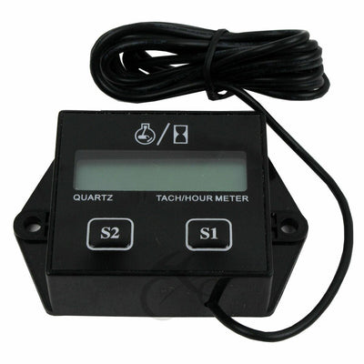 Digital Tach Hour Meter Tachometer Gauge Fit For 2 Stroke 4 stroke Dirt bike ATV - Moto Life Products