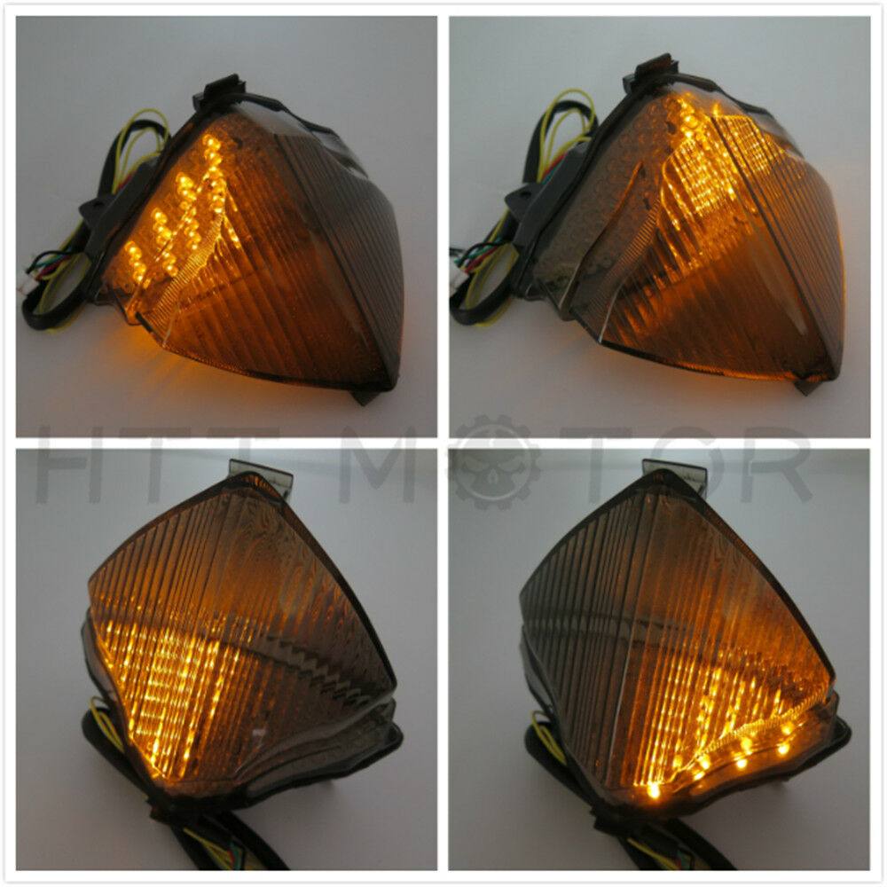 Tail Light Brake Light Turn Signals For Yamaha Yzf R1 2004 2005 2006 Smoke - Moto Life Products