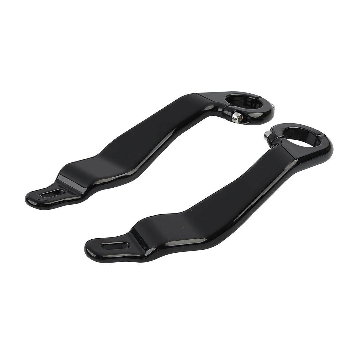 Gloss Black Fairing Support Bracket Mount Fit For Harley Road Glide FLTRX 15-21 - Moto Life Products