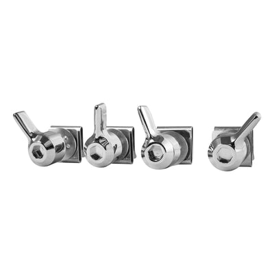 Chrome Saddlebag Lock Mounting Screw Kit Fit For Harley Touring Road Glide 93-22 - Moto Life Products