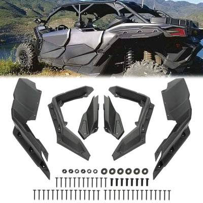 Super Extended Fender Flares for Can-Am Maverick X3 Turbo R 2017-2022 #715002973 - Moto Life Products