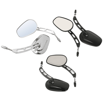 Rear View Rearview Mirrors Fit For Harley Touring Softail Dyna Sportster883 1200 - Moto Life Products