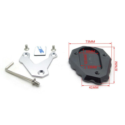 Kickstand Side Stand Enlarger Pad For 18-19 BMW F750GS F850GS F 750 850 GS Gray - Moto Life Products