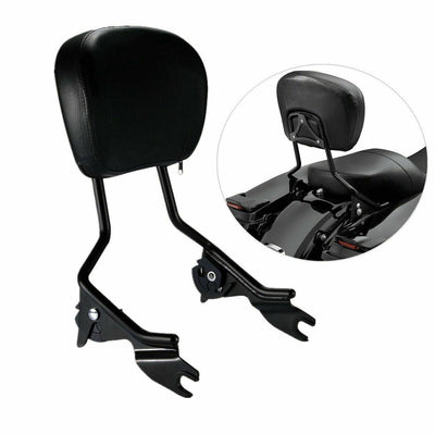 Detachable Passenger Backrest Sissy Bar W/Pad For Harley-Davidson Touring 09-21 - Moto Life Products