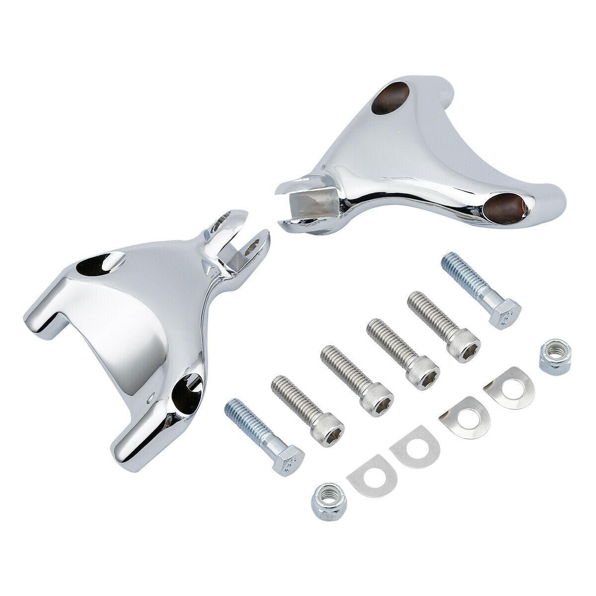Passenger Rear Foot Pegs Mount Fit For Harley XL 883 1200 Sportster 2004-2013 - Moto Life Products