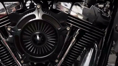 Matte Black Air Cleaner Grey Intake Filter Fit For Touring 2017-19 Softail 2018 - Moto Life Products