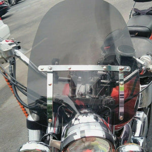 Large Smoke Windshield for Honda Magna Shadow Spirit Sabre 600 750 1100 19"x17" - Moto Life Products