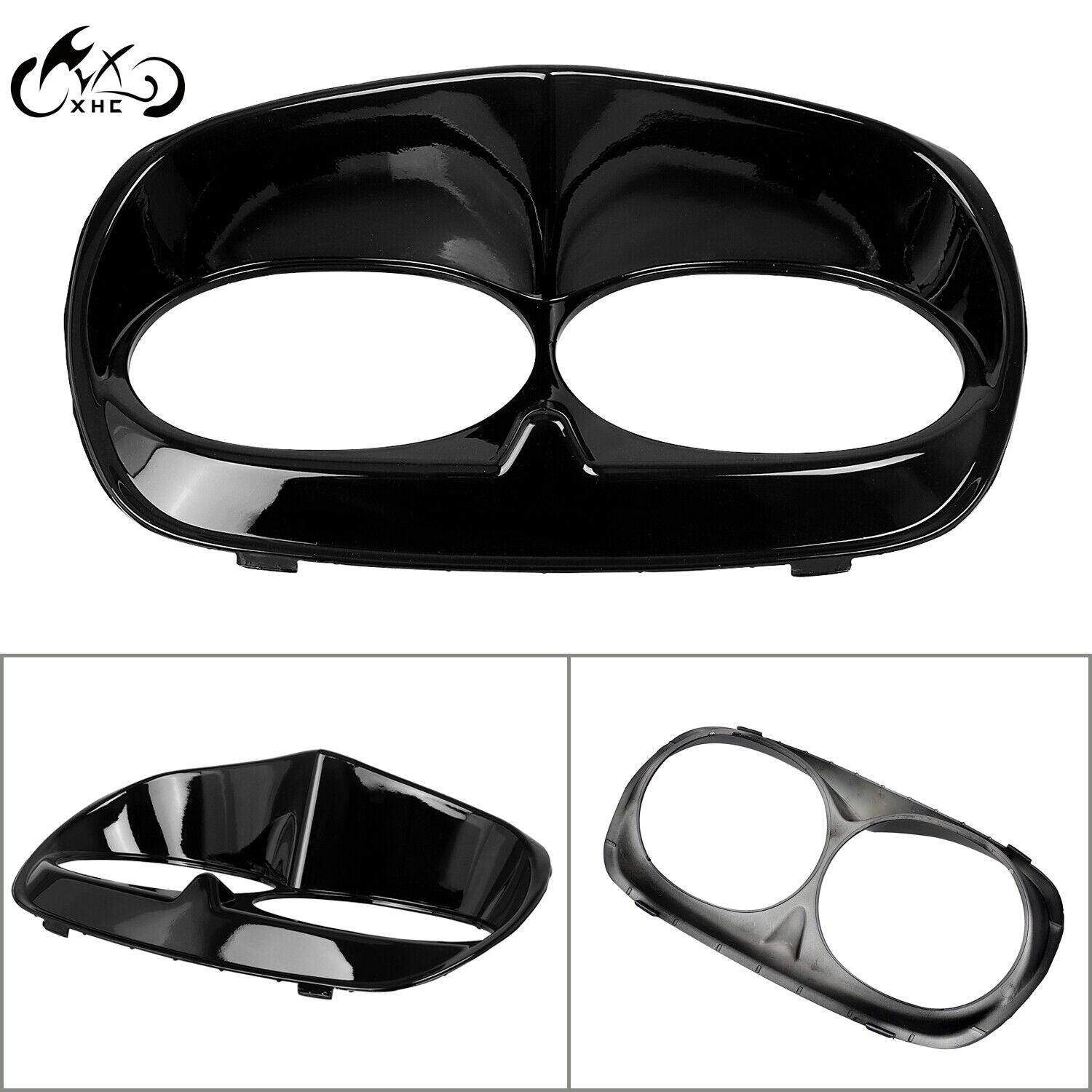 thumbnail image 2 of Mutazu Unpainted Raw Finish Headlight Bezel Scowl – For Victory Cross Country, Raw Finished, Direct Fit 2 of 6